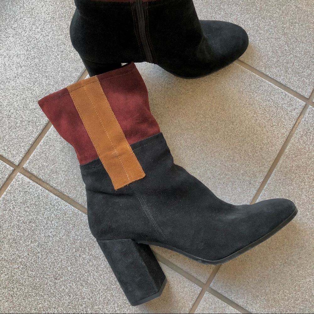 ANTHRO COLORBLOCK BOOTS